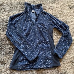 Columbia half zip size small